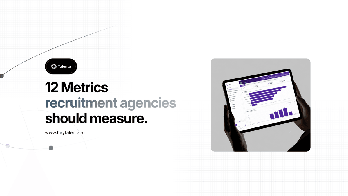 Recruitment Agent Call Tracking: 12 metrics every agency should measure
