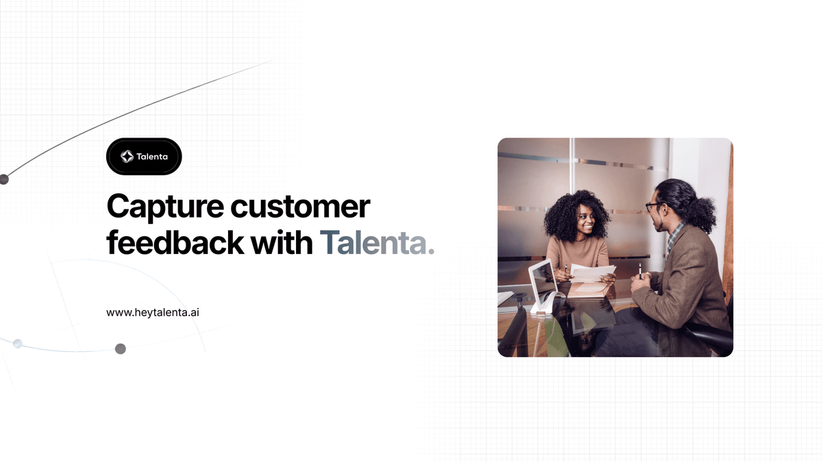 How Talenta Records Customer Feedback for Recruitment Agencies